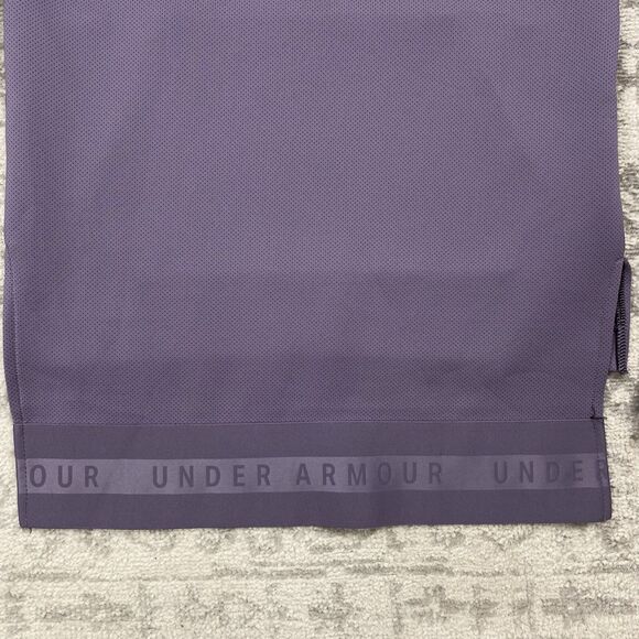 Under Armour Sweatshirt Sweater Turtleneck Loose Long Tail Light Mauve Size XS - Picture 2 of 6